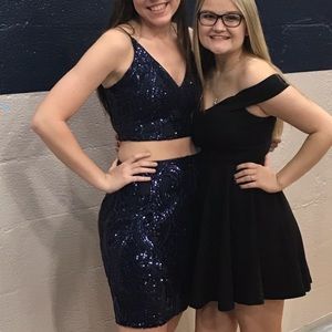Two-Piece Homecoming Dress